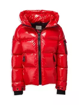 Пуховик Parker для маленьких мальчиков и мальчиков Sam., цвет chili