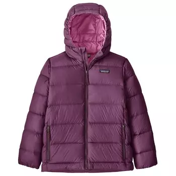 Пуховик Patagonia Kid's Hi Loft Down Hoody, цвет Night Plum