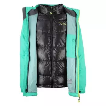 Пуховик Peak Mountain, зеленый