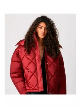 Пуховик Pepe Jeans, цвет granat
