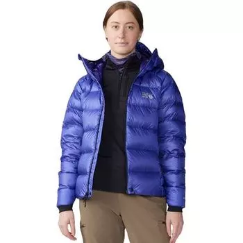 Пуховик Phantom Alpine с капюшоном женский Mountain Hardwear, цвет Klein Blue