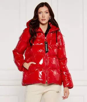 Пуховик Pinko Regular Fit, красный