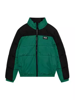 Пуховик piumini color block ragazze Fila, черный