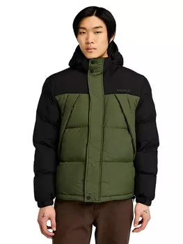 Пуховик piumino idrorepellente resistente Timberland, зеленый