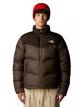 Пуховик piumino saikuru The North Face, коричневый