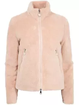 Пуховик Polignac MONCLER, розовый