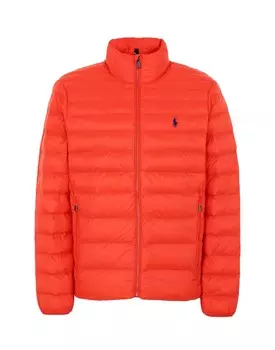 Пуховик Polo Ralph Lauren, оранжевый