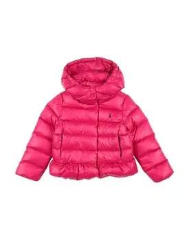 Пуховик Polo Ralph Lauren, пурпурный