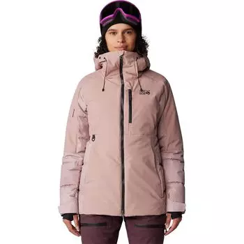 Пуховик Powder Maven Mountain Hardwear, цвет smoky quartz