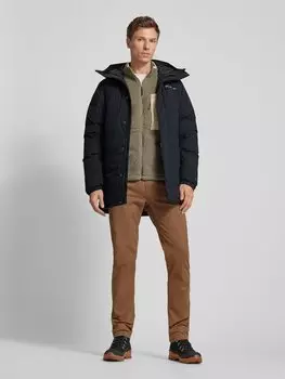 Пуховик прямого кроя с этикеткой, модель «ALDERCREST» COLUMBIA, черный