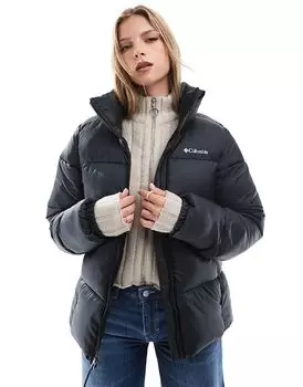 Пуховик Puffect II на молнии черного цвета Columbia