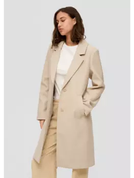 Пуховик QS, бежевый