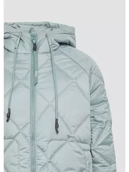 Пуховик QS, цвет petrol