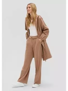 Пуховик QS, коричневый