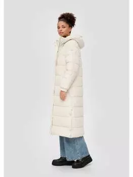 Пуховик QS, кремовый