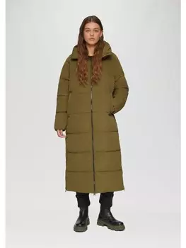 Пуховик QS Outdoor-Mantel langarm, оливковый