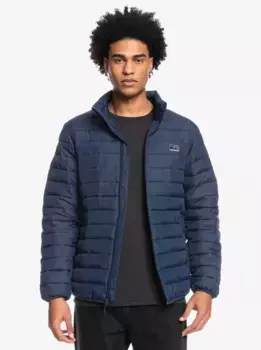 Пуховик Quiksilver "Чешуйчатый", синий