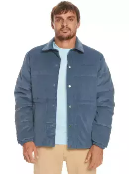 Пуховик Quiksilver "Tibbermore", цвет Bering Sea