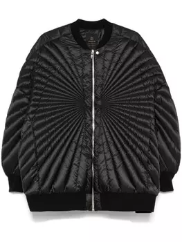 Пуховик Radiance Peter Moncler + Rick Owens, черный
