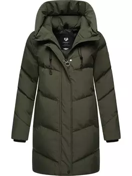 Пуховик ragwear Avelin, цвет dark olive
