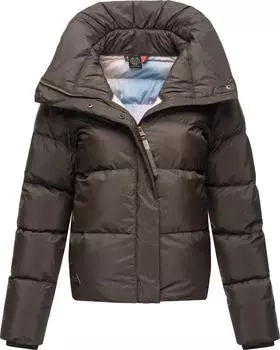 Пуховик ragwear bergangsjacke Lunis, цвет Dark Choco