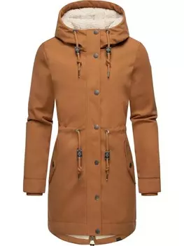 Пуховик ragwear Canny Canvas, цвет brown sugar