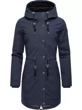 Пуховик ragwear Canny Canvas, темно-синий