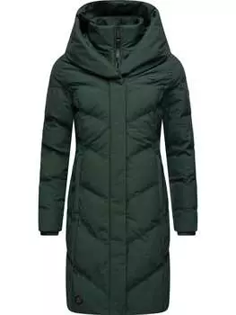 Пуховик ragwear, цвет dark green