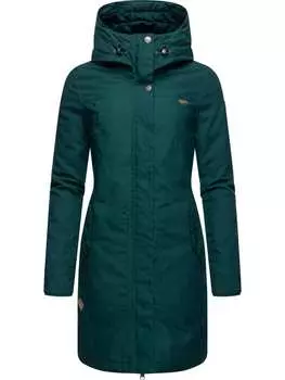 Пуховик ragwear, цвет dark green