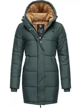 Пуховик ragwear, цвет dark green