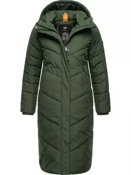 Пуховик ragwear, цвет dark olive