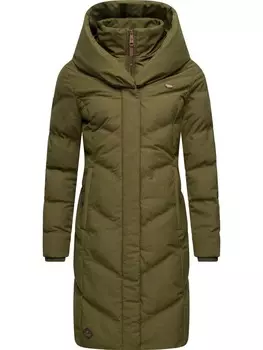 Пуховик ragwear, цвет light olive