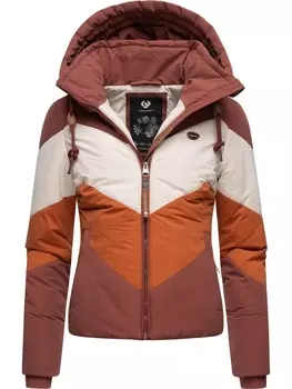 Пуховик ragwear, цвет terracotta