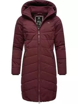 Пуховик ragwear, цвет wine red