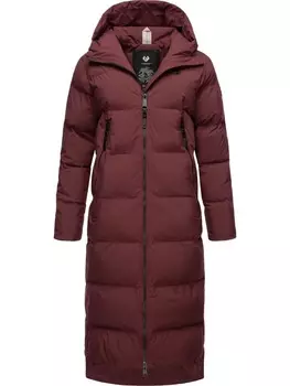 Пуховик ragwear, цвет wine red