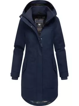 Пуховик ragwear Jannisa Coat, темно-синий