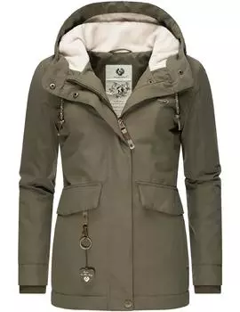 Пуховик ragwear Jazmin Intl., оливковый