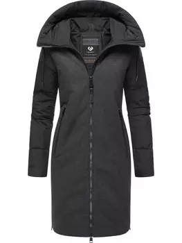 Пуховик ragwear Jumana, черный