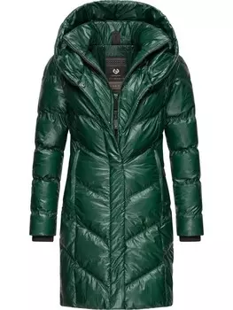 Пуховик ragwear Natalka Bling, зеленый