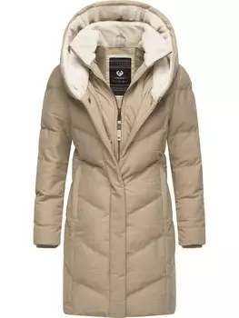 Пуховик ragwear Natalka Cosy, серо-коричневый