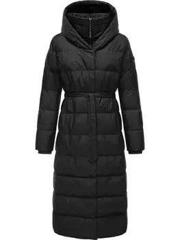 Пуховик ragwear Niara Long, черный