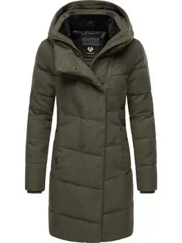 Пуховик ragwear Pavla Coat, цвет dark olive