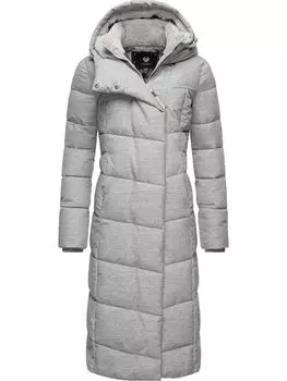 Пуховик ragwear Pavla Long, белый