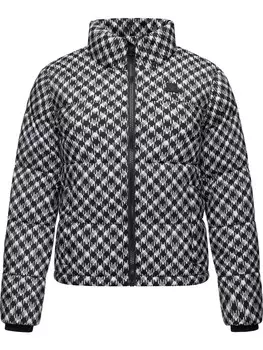 Пуховик ragwear Serah Print, черный