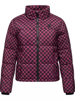 Пуховик ragwear Serah Print, фуксия