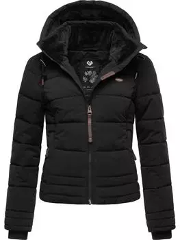 Пуховик ragwear Steppjacke Novva, черный