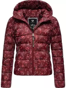Пуховик ragwear Steppjacke Tiasa, цвет Wine Red
