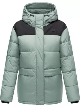 Пуховик ragwear Wikesh, цвет dusty green