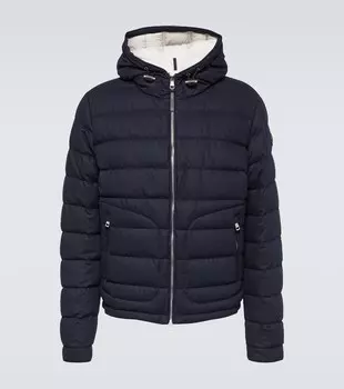 Пуховик redessau Moncler, синий