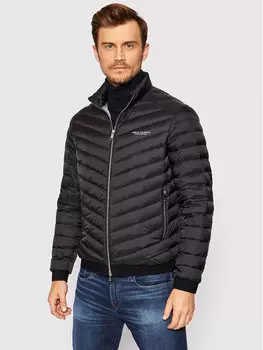 Пуховик regular fit Armani Exchange, черный